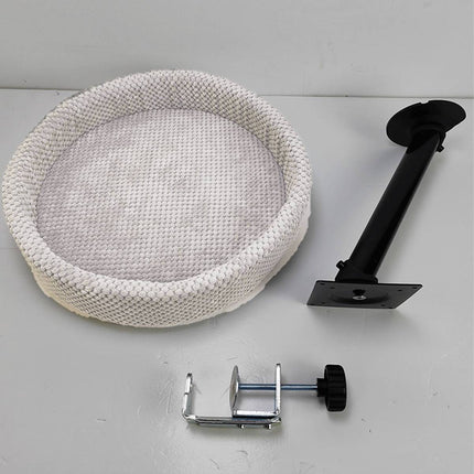 Suspended Cat Bed Desktop Hammock Cat Bed For Office Desk Window Mount Sleeping