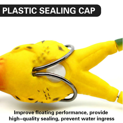 3pcs Spinning Twin Legged Soft Bait Bionic Lure for Fishing Catching Fish