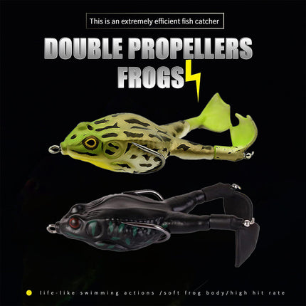 3pcs Spinning Twin Legged Soft Bait Bionic Lure for Fishing Catching Fish