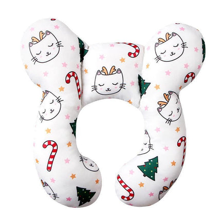 Baby Soft U-Shaped Auto Car Seat Stroller Head Neck Support Pillow Cushion Au - Aimall