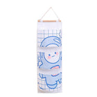Bear Rabbit Sundry Storage Bag 3 Pockets Door Wall Hanging Organizer Pouch AU - Aimall