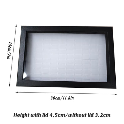 Jewelry Ring Box Earrings Storage Tray Display Organizer for Accessories