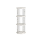 Floor-Standing Rotating Bookshelf Book Toy Storage Corner Display Space Saving