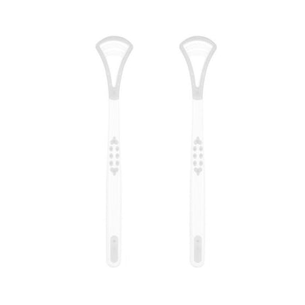 1/2X Double Head Tongue Cleaner FDA Approved Dental Scraper - Aimall