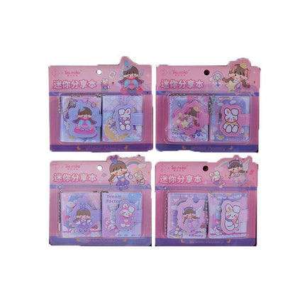 Kids Hand Book Planner Notebook Mini Organizer with Postcards Children Gift Idea RANDOM DELIVERY - Aimall