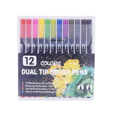 12-120 Colour Brush Pen Watercolor Art Drawing Painting Artist Sketch Marker Au - Aimall