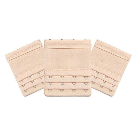 3 Hooks Underwear Extension Bra Buckle Bra Extender Hook Brassiere Strap - Aimall