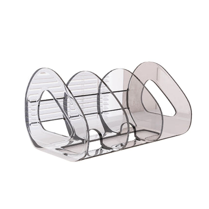 Desk Standing Divider Shelf Organizer Space Saving Office Study Storage Rack