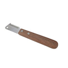 Pet Grooming Stripping Knife Stainless Steel Walnut Handle Left or Right Hand