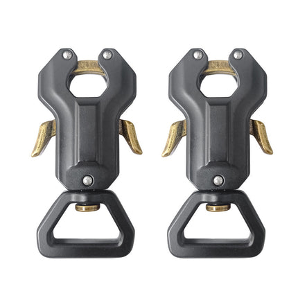 2PCS Frog Clip Swivel Snap Heavy Duty Dog Leash Clip Pet Accessories Hardware