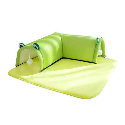 Washable Cat Tunnel Nest Corner Passage Cat House Easy Clean Pet Furniture