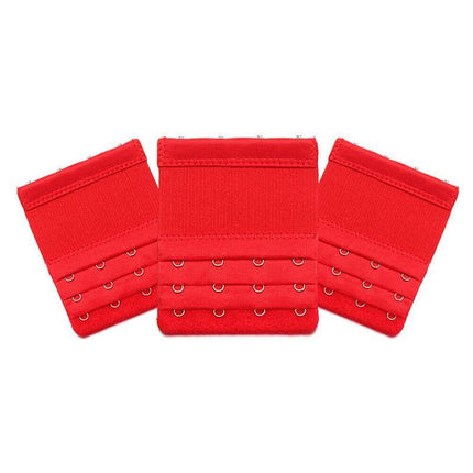 3 Hooks Underwear Extension Bra Buckle Bra Extender Hook Brassiere Strap - Aimall