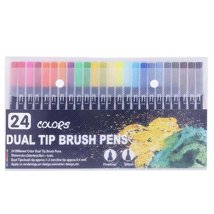 12-120 Colour Brush Pen Watercolor Art Drawing Painting Artist Sketch Marker Au - Aimall