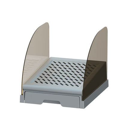 Cat Litter Box Ramp Anti Litter Tracking Non Slip Pet Kitty Accessory Easy Clean
