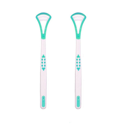 1/2X Double Head Tongue Cleaner FDA Approved Dental Scraper - Aimall