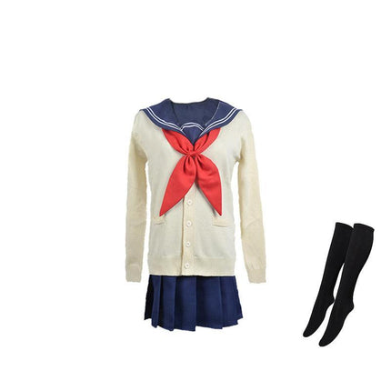 Anime My Boku no Hero Academia Himiko Toga Cosplay Costume JK School Uniform AU