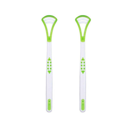 1/2X Double Head Tongue Cleaner FDA Approved Dental Scraper - Aimall