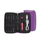 11in 1 LED Light Up Crochet Hooks Set USB Knitting Needles Weave Sewing Tools AU - Aimall