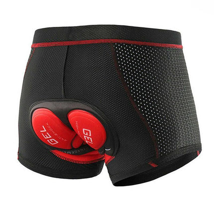 Crocox Men's Cycling Shorts 3D Padded Riding Underwear Quick-Dry Bicycle Pants - Aimall