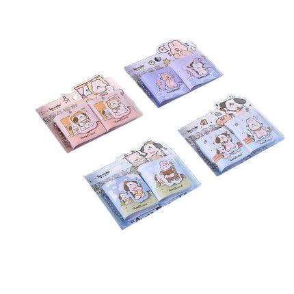 Kids Hand Book Planner Notebook Mini Organizer with Postcards Children Gift Idea RANDOM DELIVERY - Aimall