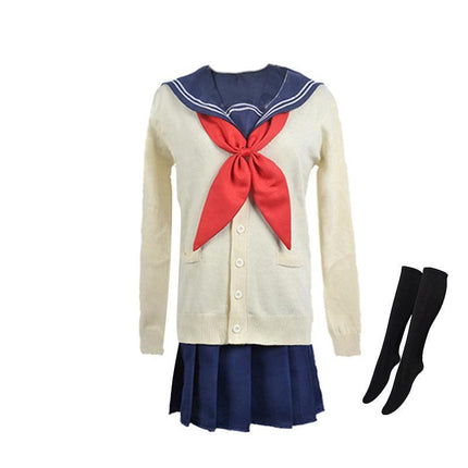 Anime My Boku no Hero Academia Himiko Toga Cosplay Costume JK School Uniform AU