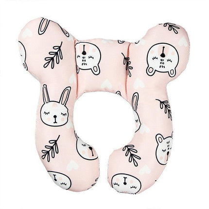 Baby Soft U-Shaped Auto Car Seat Stroller Head Neck Support Pillow Cushion Au - Aimall