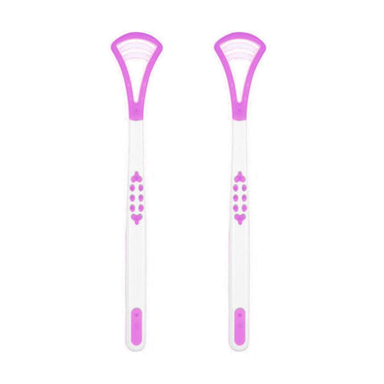 1/2X Double Head Tongue Cleaner FDA Approved Dental Scraper - Aimall