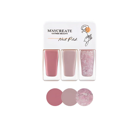 Fashion 11 Styles 3 in 1 One Step Gel Nail Polish Quick Drying Gel Varnish 12ml - Aimall