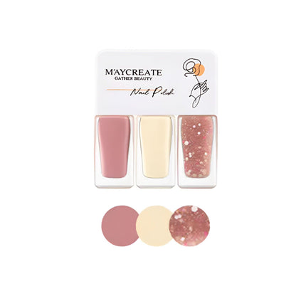 Fashion 11 Styles 3 in 1 One Step Gel Nail Polish Quick Drying Gel Varnish 12ml - Aimall