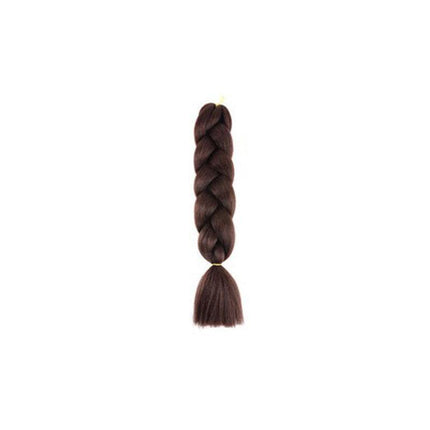 Coloured Jumbo Braiding Hair Extensions Braids Twist Hight Temperature Kanekalon - Aimall