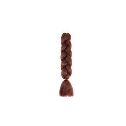 Coloured Jumbo Braiding Hair Extensions Braids Twist Hight Temperature Kanekalon - Aimall