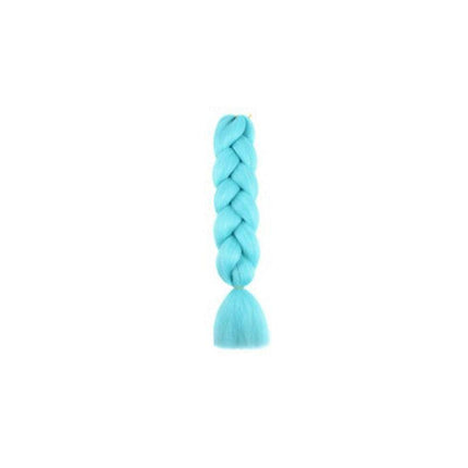 Coloured Jumbo Braiding Hair Extensions Braids Twist Hight Temperature Kanekalon - Aimall