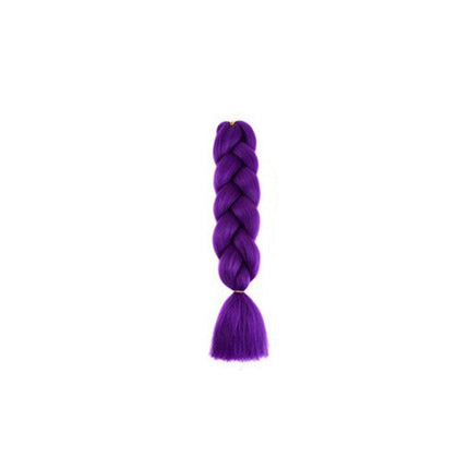 Coloured Jumbo Braiding Hair Extensions Braids Twist Hight Temperature Kanekalon - Aimall