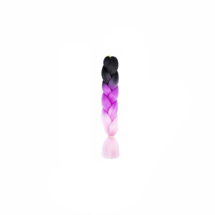 Coloured Jumbo Braiding Hair Extensions Braids Twist Hight Temperature Kanekalon - Aimall