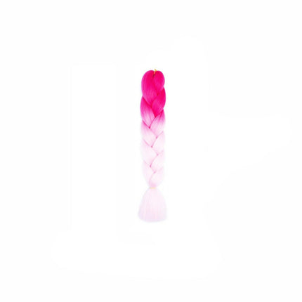 Coloured Jumbo Braiding Hair Extensions Braids Twist Hight Temperature Kanekalon - Aimall