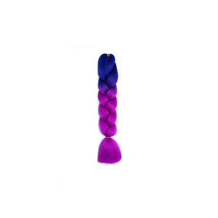 Coloured Jumbo Braiding Hair Extensions Braids Twist Hight Temperature Kanekalon - Aimall