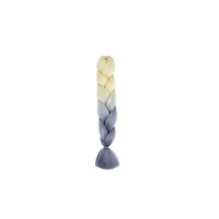 Coloured Jumbo Braiding Hair Extensions Braids Twist Hight Temperature Kanekalon - Aimall