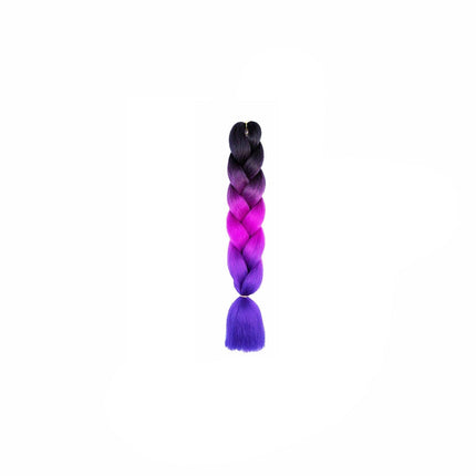 Coloured Jumbo Braiding Hair Extensions Braids Twist Hight Temperature Kanekalon - Aimall