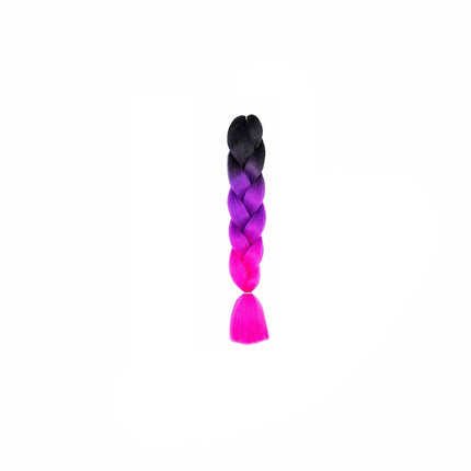 Coloured Jumbo Braiding Hair Extensions Braids Twist Hight Temperature Kanekalon - Aimall