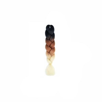 Coloured Jumbo Braiding Hair Extensions Braids Twist Hight Temperature Kanekalon - Aimall