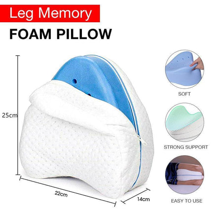 Memory Foam Leg Pillow for enhanced night comfort.