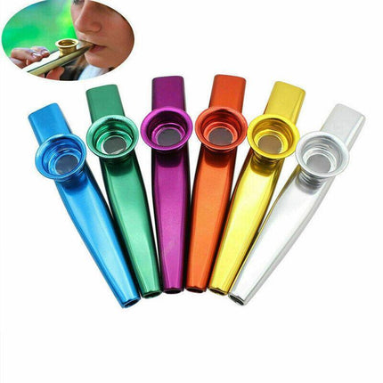 Kazoo Musical Instrument Guitar Partner Flute Diaphragm Mouth Flute Harmonica AU - Aimall
