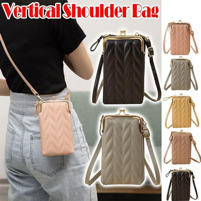 Women Mobile Phone Bag PU Leather Purse Wallet Shoulder Pouch Small Crossbody AU - Aimall