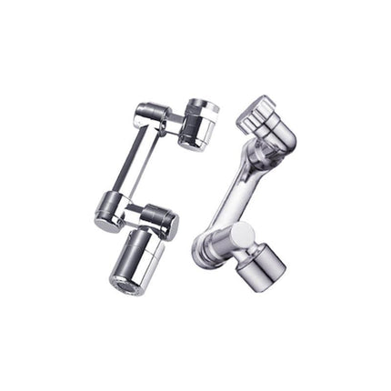 Faucet Extender Universal Rotate Robotic Arm Tap 1080 Swivel Spray Extension - Aimall