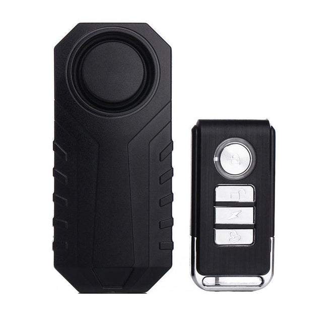 113dB Bike Motorcycle Alarm Anti-Theft Vibration Bicycle Security with Remote AU - Aimall