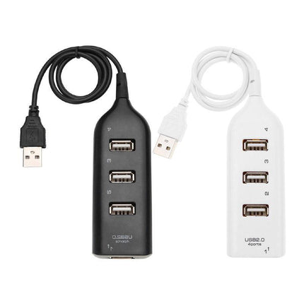 Multi USB Hub 4 Port High Speed Slim Compact Expansion Smart Splitter OZ AU - Aimall