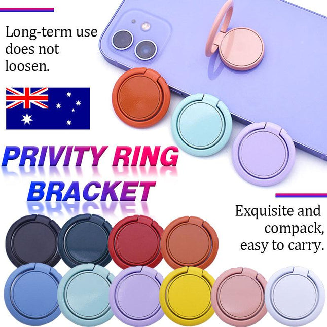 NEW 1PC Magnetic Ring Mobile Phone Holder Solid Color Ring Bracket AU STOCK!!! - Aimall