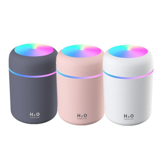 USB Car Air Purifier Diffuser Aroma Oil Humidifier Mist Led Night Light Home AU - Aimall