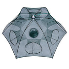 Large Fishing Net Fish Crab Yabbie Trap Minnow Crawfish Shrimp Cage Net Foldable - Aimall