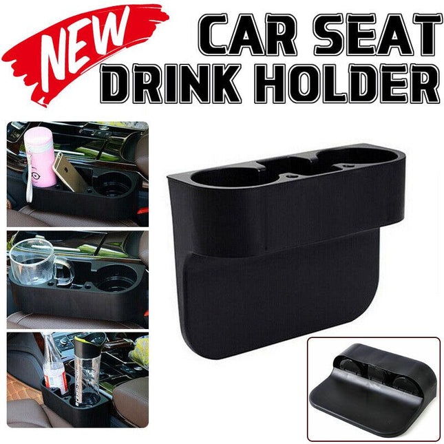 Car Seat Drink Cup Holder Travel Coffee Bottle Water Stand Food Cleanse Storage - Aimall